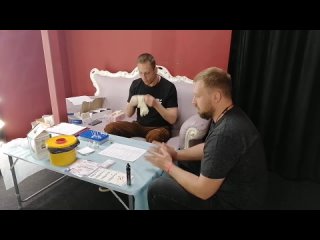 bizarfest. day 2. hiv test steps